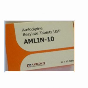 Amlodipine besylate 10mg tablets