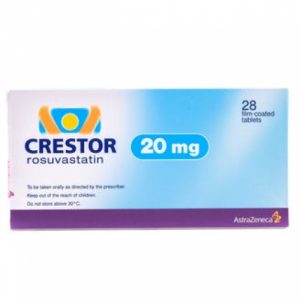 Crestor 20mg(Rosuvastatine)/ 28tabs