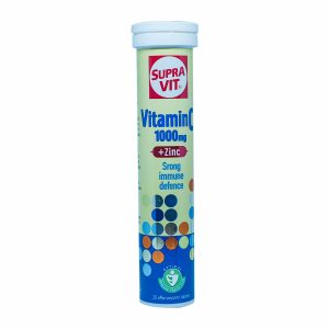 SupraVit Vitamin C 1000mg + Zinc 20 efferv tabs