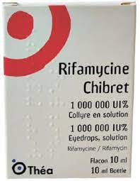 Rifamycine chibret collyre en solution, flacon de 10 ml