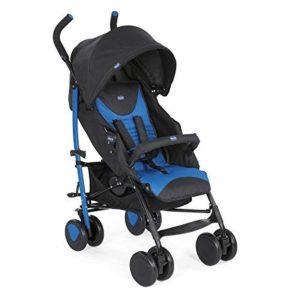 CHICCO ECHO STROLLER W/BUMPER BAR MR BLUE