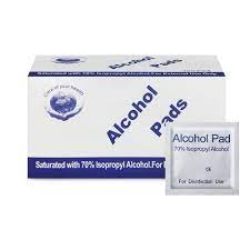 Alcohol Pads (Swabs/Wipes) 100pcs