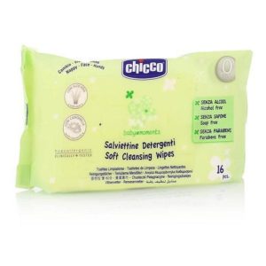 CHICCO BABY WIPES 16PCES