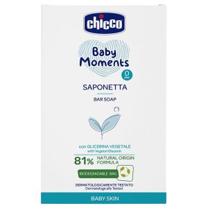 CHICCO BABY MOMENTS BAR SOAP 100GR