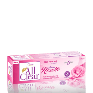 Caresse All Clear Hair Remover Cream (Rosette) - 120gm