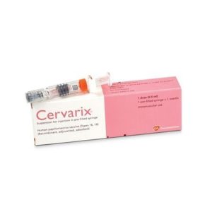 VACCIN CERVARIX 0.5ML INJ
