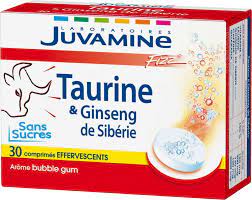 JUVAMINE FIZZ TAURINE AND SIBERIAN GINSENG ENERGY
