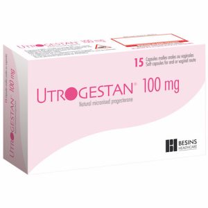 UTROGESTAN 100MG CAPS MOLLES ORALES OU VAGINALES