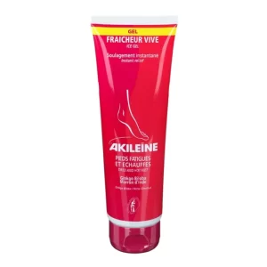 AKILEINE ICE GEL FRAICHEUR VIVE 125ML 1TBE
