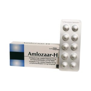 AMLOZAAR-H (AMLODIPINE 5MG + LOSARTAN 50MG + HTZ)