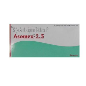 ASOMEX 2.5MG (AMLODIPINE) [200 tabs]