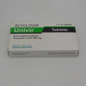 UNIVIR 400MG (10TABLETS)