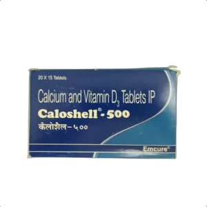 CALOSHELL (CALCIUM+VIT. D) 500MG [300tabs]