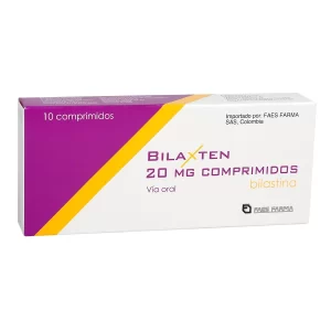 BILAXTEN 20MG [10 COMP]