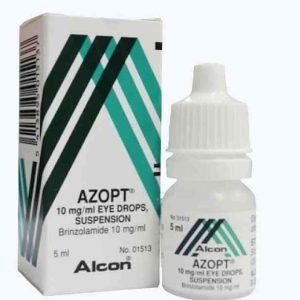 AZOPT COLLYRE 1% 10MG/ML 5ML