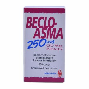 BECLOASMA 250MCG INHALER 200 DOSES