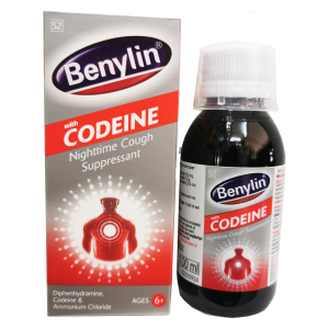 BENYLIN CODEINE 14/5.7/11MG / 5ML 100ML SYRUP