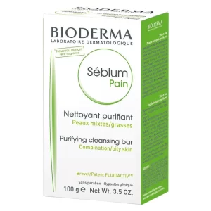BIODERMA SEBIUM PAIN SAVON SURGRAS 100GR 1PCE