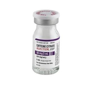 CAFFEINE CITRATE 10MG/ML INJ. 1AMP(CAFFE1)
