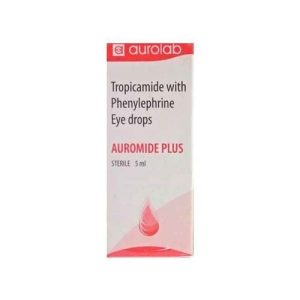 AUROMIDE PLUS 5%/0.8% EYE DROPS 5ML