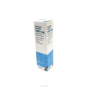 CALCIUM SANDOZ FORTE EFF. 500MG COMP.