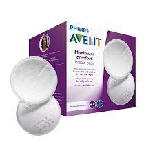 AVENT DISPOSABLE BREAST PAD B/60PCS