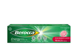BEROCCA VIT B MIXED BERRIES 15 EFF