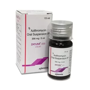AZITHROMYCIN 200MG/5ML 15ML SYRUP